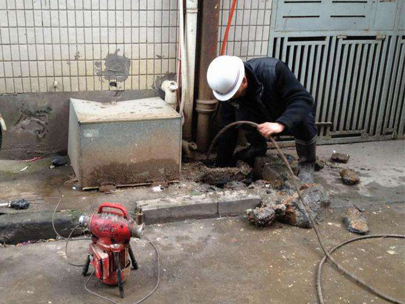 湛河疏通下水道-洗菜池疏通